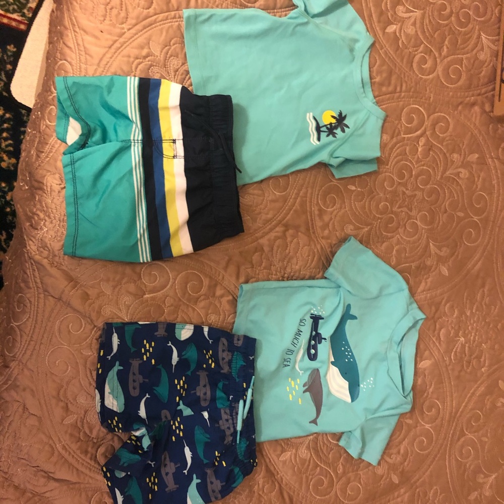 Carters/Old Navy Swim Sets